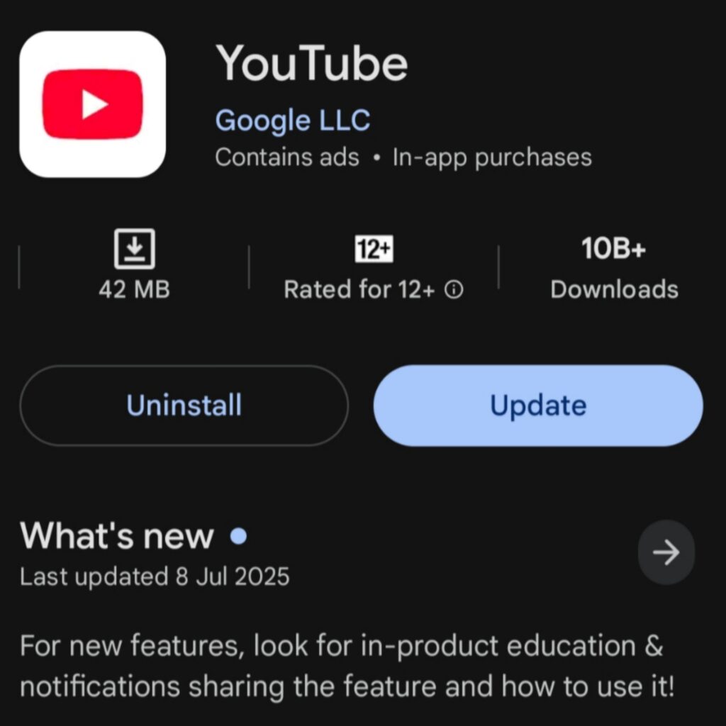 YouTube Downloader on Play Store