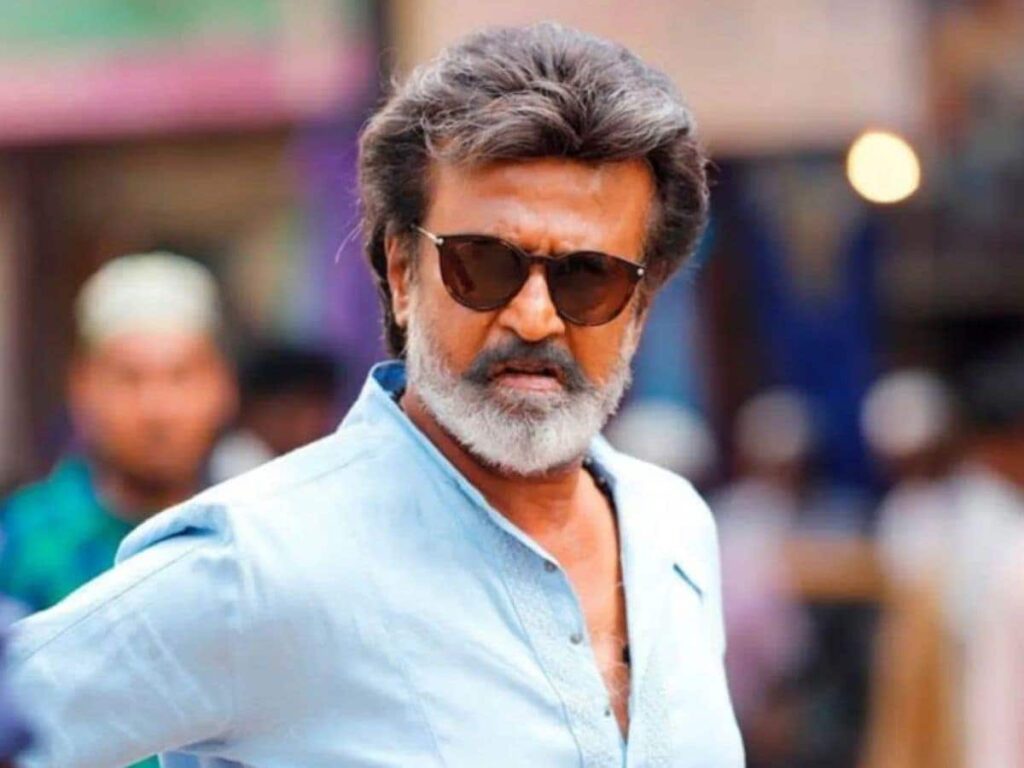 Rajnikant photo from Coolie